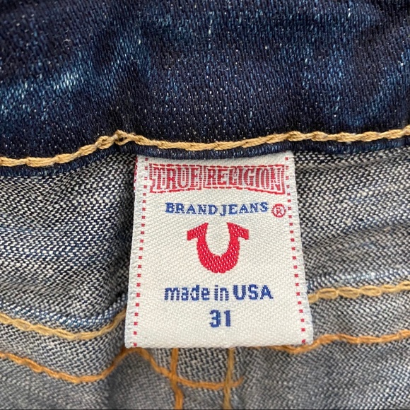 True Religion Joey Twisted Flare Jean Size 31 - Picture 3 of 5